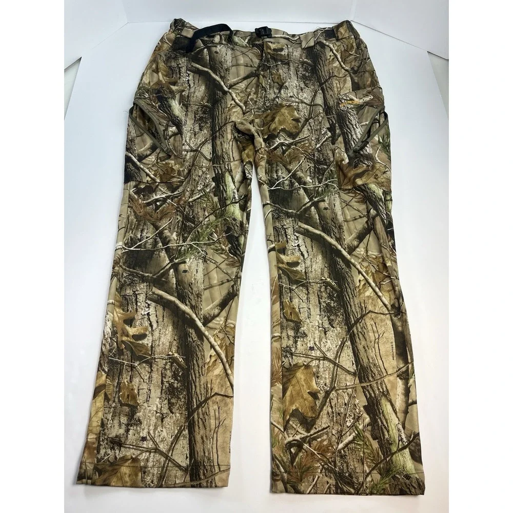 ScentLok Hunting Cargo Pants Men's Size XL Realtree Camo Odor-Resistant 7325